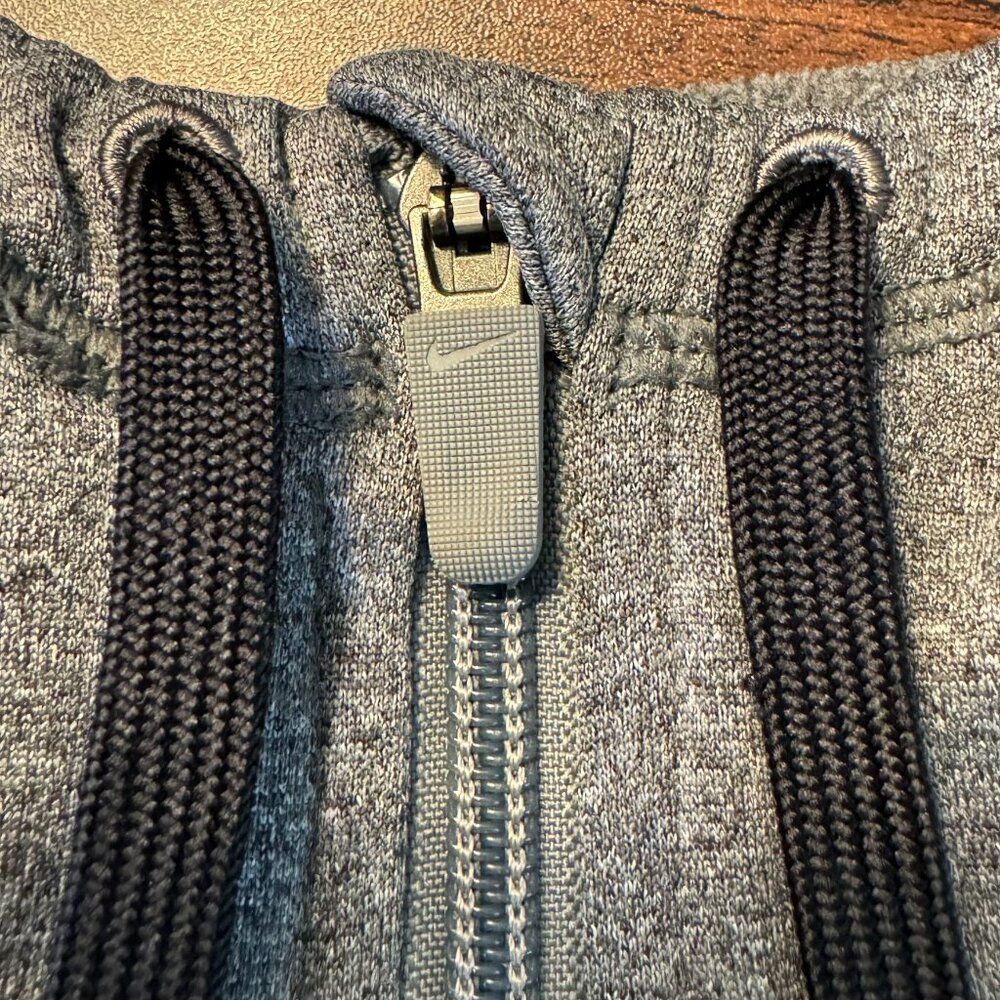 Nike All Time Full-Zip Therma Training Hoodie Grey 683656-012 Women’s Small - Picture 12 of 12